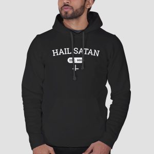 Satanic Est 666 Hail Satan Shirt Cheap 3