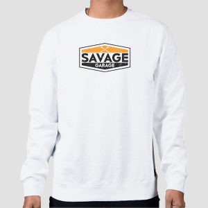 Savage Garage Classic Logo Shirt Cheap