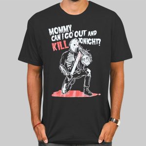 Scary Jason Voorhees Knife Shirt Cheap