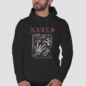 Scary Scapegoat Death Nails Tshirt Cheap 3