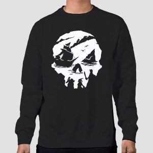 Sea of Thieves Merch Skull T Shirt Cheap