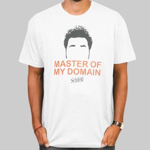 Seinfeld White Master of My Own Domain Kramer T Shirt Cheap