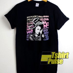 Selena Grafitti Song t-shirt for men and women tshirt