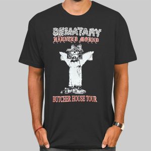 Semetary Merch Butcher House Tour Shirt Cheap