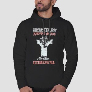 Semetary Merch Butcher House Tour Shirt Cheap 3