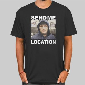 Send Location Khabib Shirt Cheap