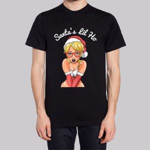 Sexy Xmas Santa’s Lil Ho Shirt Cheap