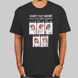 Shirt Cut Meme Irl Boobs Anime Manga Merch Cheap