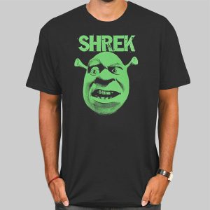 Shrek Funny Face Eyebrow Raised Shirt Cheap