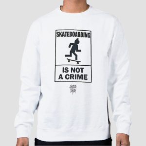 Skateboarding Crime Art Graphic Shirt Cheap