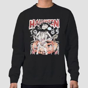 Skeleton 1985 Vintage Halloween Shirts Cheap