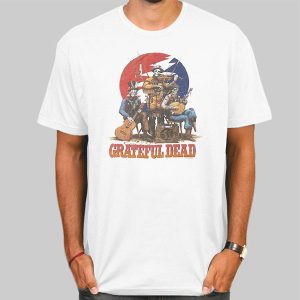 Skeleton Band Grateful Dead Shirts Vintage Cheap