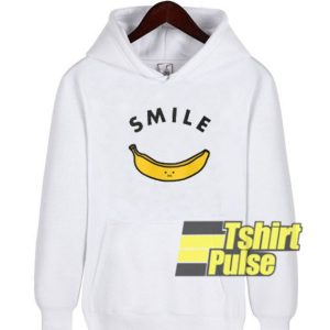 Smile Banana hooded sweatshirt clothing unisex hoodie