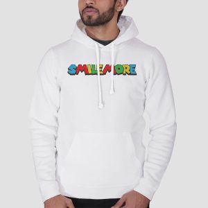 Smile More Logo Super Mario Shirt Cheap 3