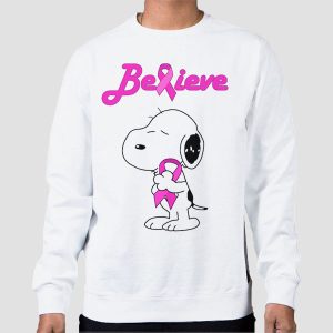 Snoopy Breast Cancer Pink Awareness Shirt Cheap