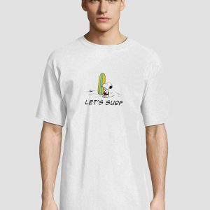 Snoopy Lets Surf Cowabunga t-shirt limited