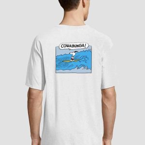 Snoopy Lets Surf Cowabunga t shirt limited 3