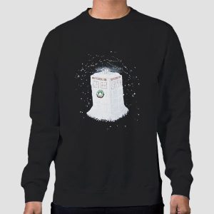 Snowing Merch Tardis Police Box Shirt Cheap