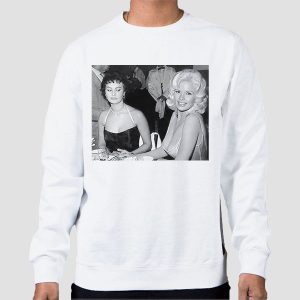 Sophia Loren Boobs Side Eye in Jayne Mansfield Shirt Cheap