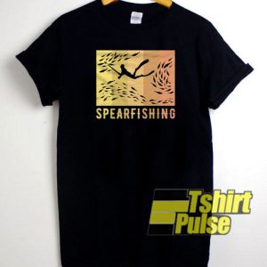 Spearfishing t-shirt for men and women tshirt