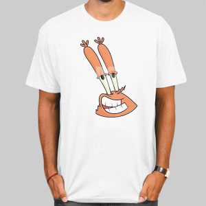 Spongebob Merch Mr Krabs Face Shirt Cheap