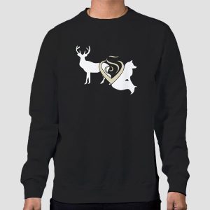 Stag and Vixen Sillhoute Shirt Cheap