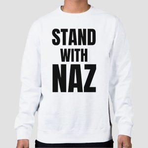 Stand With Naz Quote Hockey Shirt Cheap