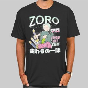 Straw Hat Crew One Piece Zoro Shirt Cheap