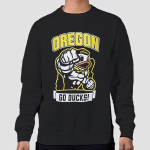 Strong Mascot Oregon Ducks T Shirt Cheap