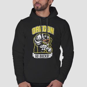 Strong Mascot Oregon Ducks T Shirt Cheap 3