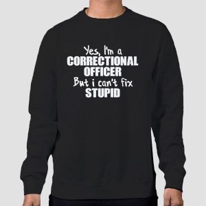 Stupid Quotes Correctional Officer Shirts Cheap