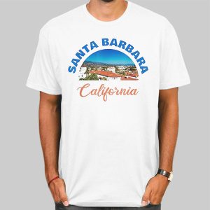 Summer California Santa Barbara T Shirts Cheap