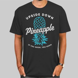 Summers Upside Down Pineapple Shirt Cheap