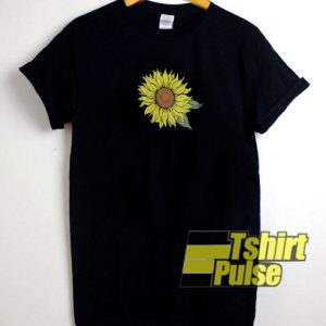 Sunflower Shrunken t-shirt for men and women tshirt