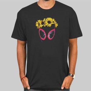 Sunflower Spiderman Funny Shirt Cheap