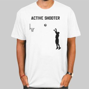 Support Basketball Active Shooter Shirt Cheap