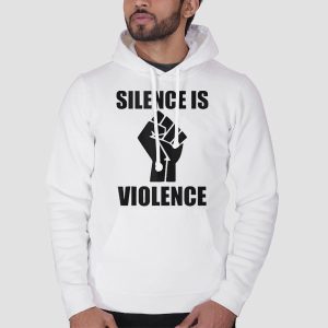 Support White Silence Is Violence Shirt Cheap 3