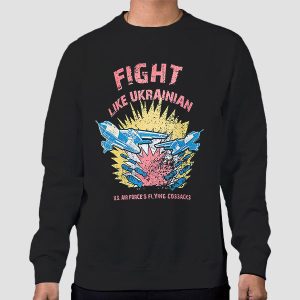 Support for Fight Like Ukrainian T Shirt Cheap