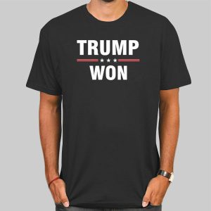 Support for Trump Won Shirt Cheap