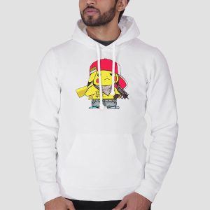 Swag Pikachu With Gun Shirt Cheap 3