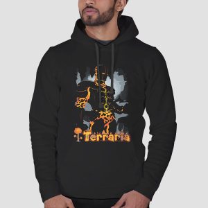 Terraria Logo Molten Armor Shirt Cheap 3