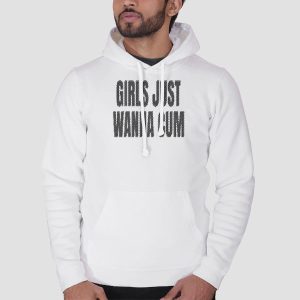 Text Girls Just Wanna Cum Shirt Cheap 3