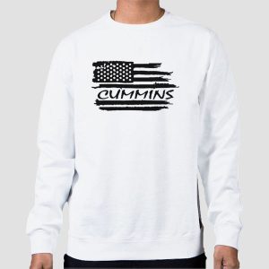 The American Flag Cummins T Shirt Cheap