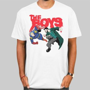 The Boys Billy Butcher vs Homelander Shirt Cheap