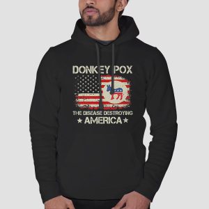 The Disease Destroying America Donkey Pox T Shirt Cheap 3