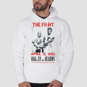 The Fight 1985 Marvin Hagler T Shirt Cheap 3