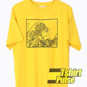 The Great Wave off Kanagawa t-shirt for men and women tshirt