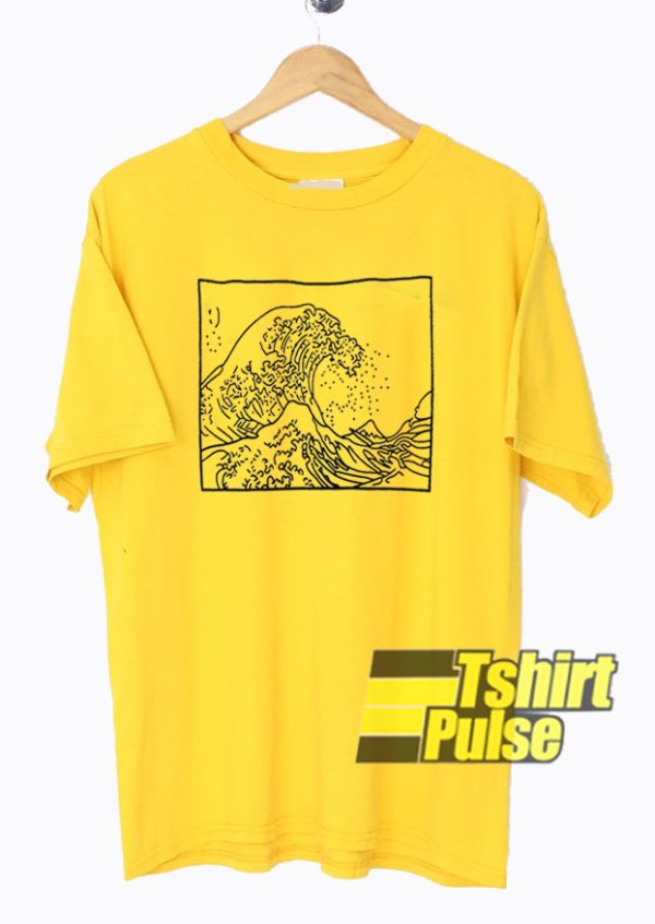 The Great Wave off Kanagawa t-shirt for men and women tshirt