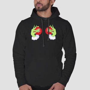 The Grinch Hand Shirt Cheap 3