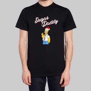 The Homer Simpson Sugar Daddy Shirt Cheap